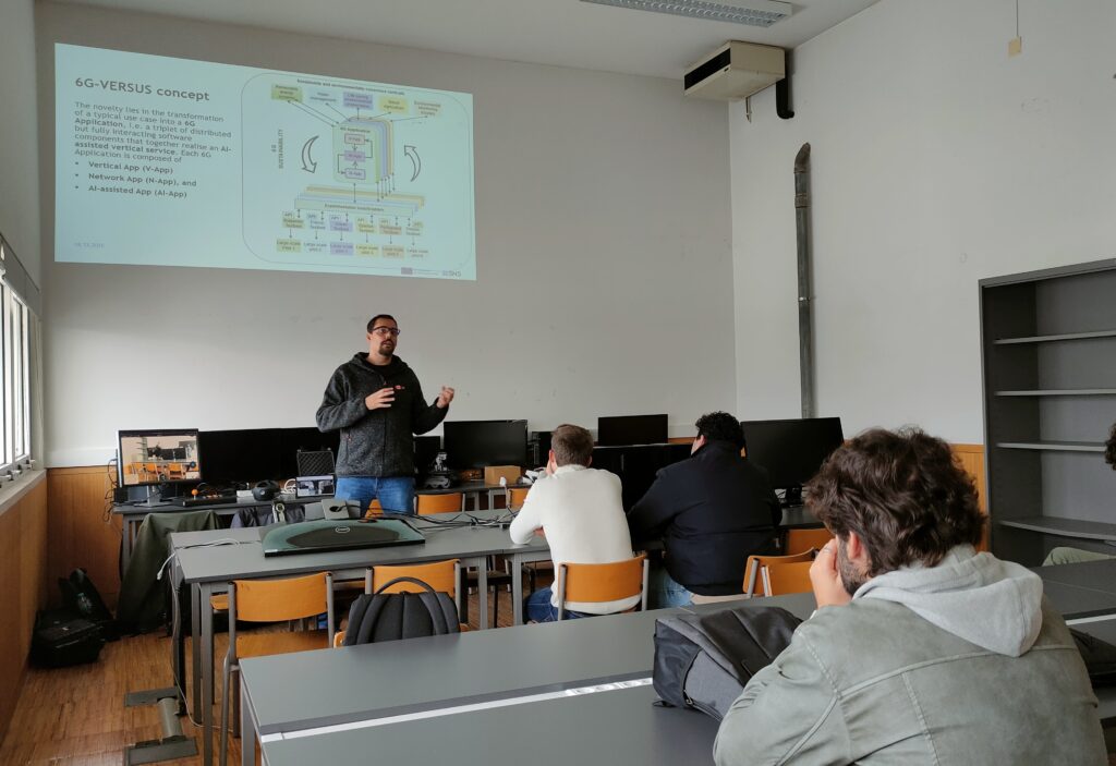 6G-VERSUS pilots were presented at the University of Coimbra