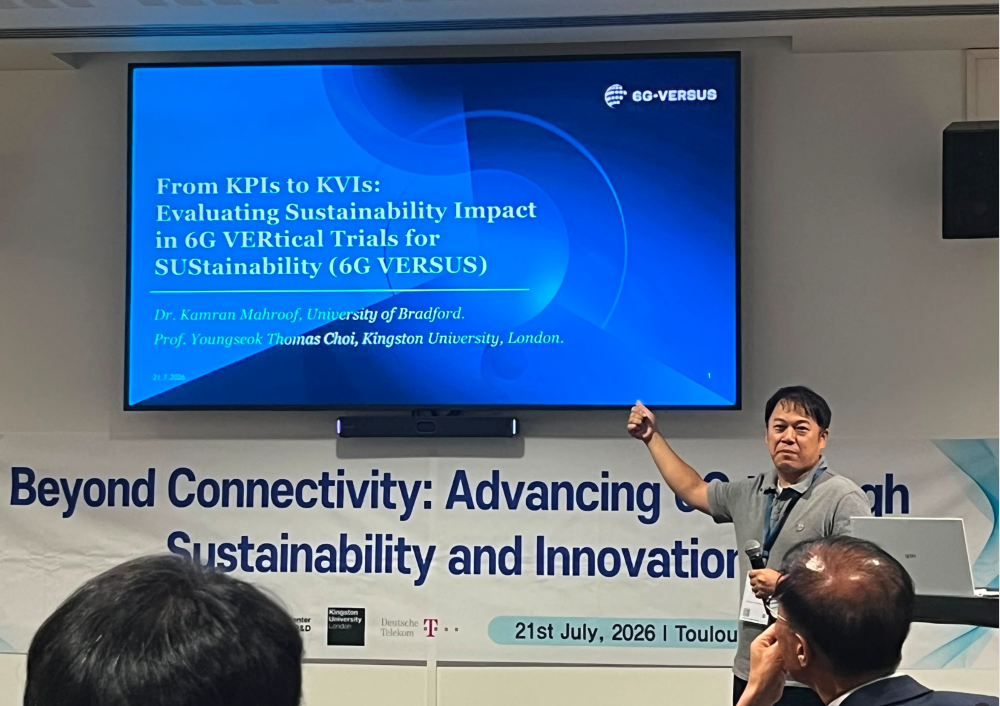 6G-VERSUS Showcases its Sustainability Vision at EKC 2026